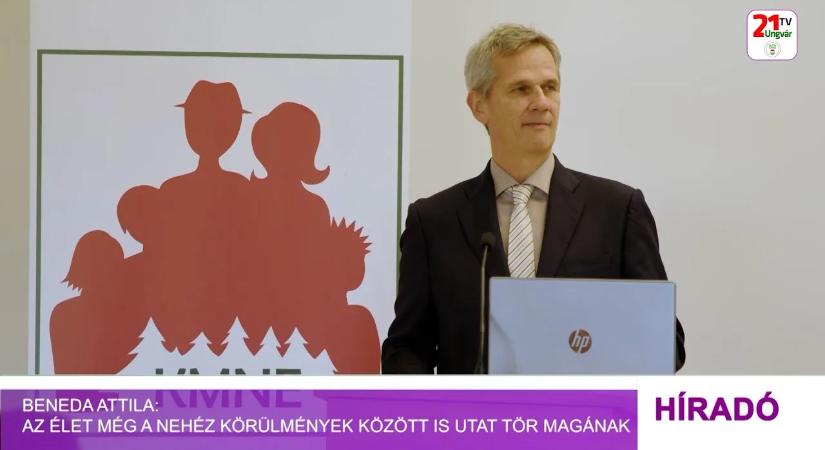 Beneda Attila: az élet még a nehéz körülmények között is utat tör magának (videó)