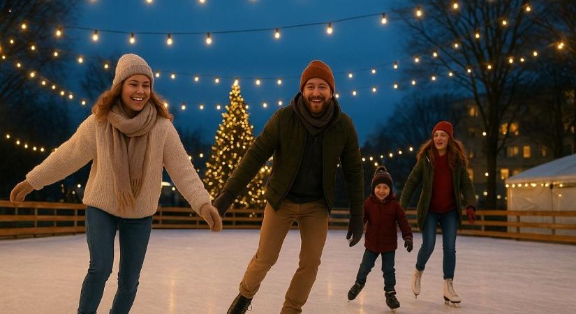 Korisok, figyelem! Hamarosan újra megnyílik a Balaton legnagyobb jégpályája