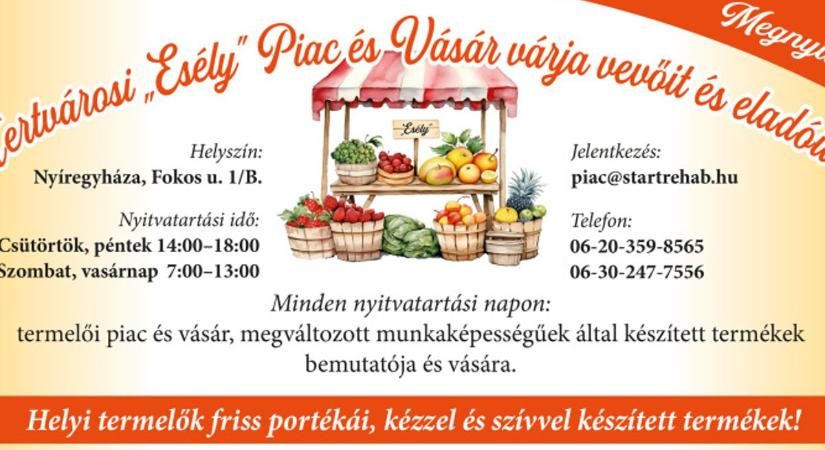 Minőségi termékek és egy jó ügy szolgálata Nyíregyházán