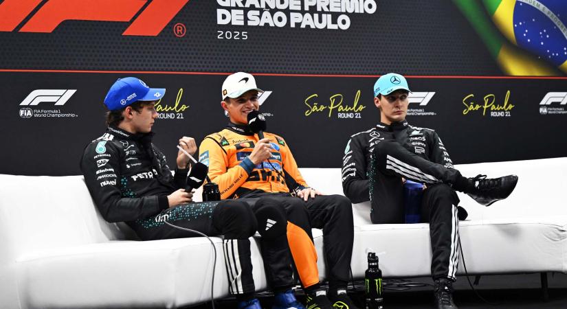 „Mint a Mario Kartban” – Russell szerint Norris „banánhéjat dobott” a többiek elé