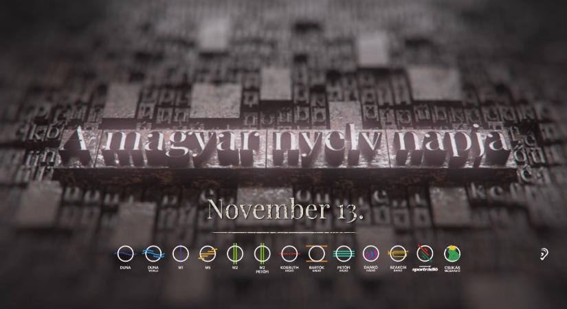 A magyar nyelv ünnepe egy héten át a közmédiában