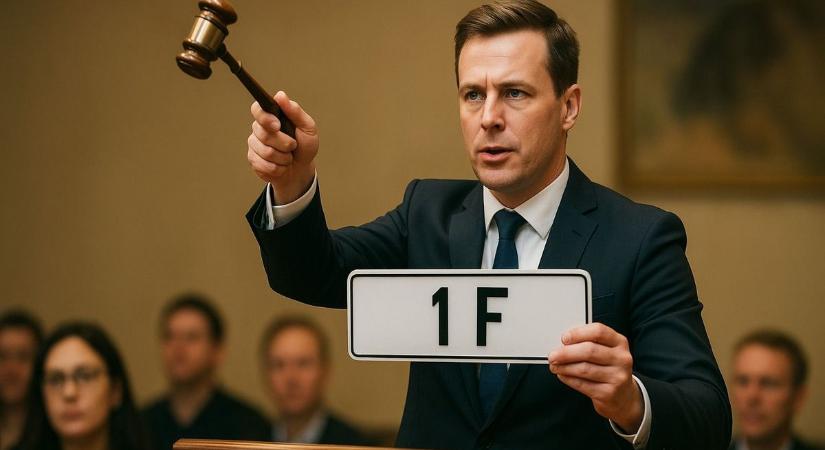 Azt hiszed, menő vagy? Rekordáron kelt el ez a rendszám, több százmilliót fizettek érte