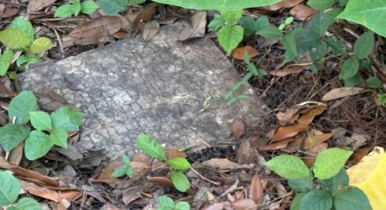 A kertjében gyomlált egy család, amikor egy római katona kétezer éves sírkövére bukkantak