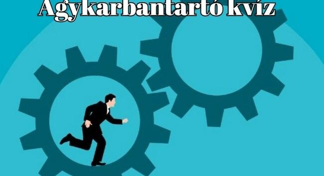 Agykarbantartó kvíz - Ha a válaszok legalább fele helyes, akkor már teljesítetted az átlagot