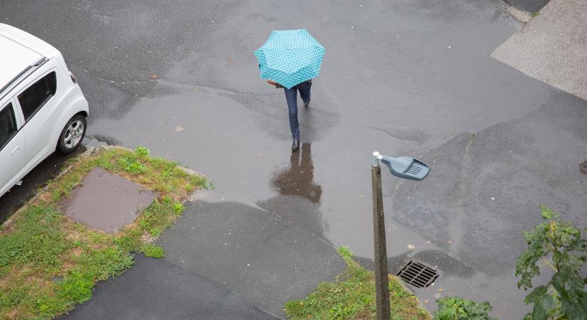 Felhős, esős idő várható a hétvégén