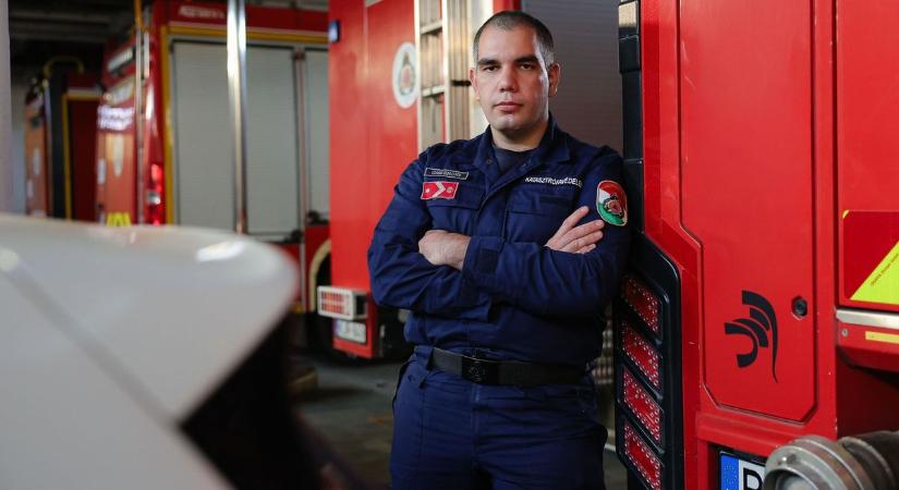 Tárlatvezetőből tűzoltó – Csabai Sebestyén az egri várból indult, ma életeket ment és véd