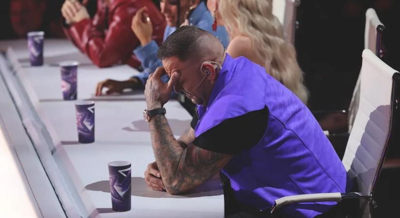 Nem bírta tovább, kiborult a Megasztár versenyzője