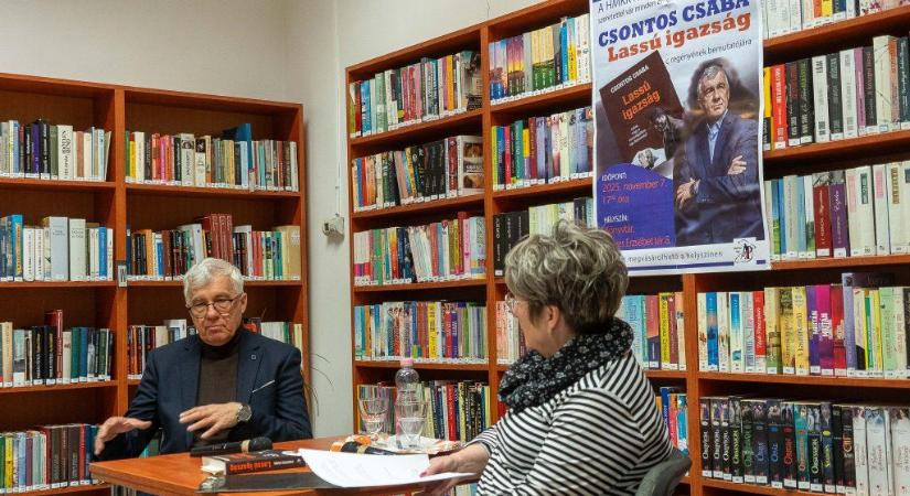 Csontos Csaba: Lassú igazság – Könyvbemutató premier Hevesen