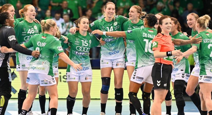 A Fradi nagy küzdelemben kapott ki a BL-ben, az ETO viszont 40 gólig meg sem állt