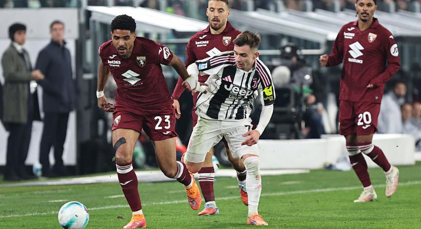 Serie A: torinói derbi gól nélkül – a Juventus fölényben volt, de a kapus kifogott rajtuk – videóval