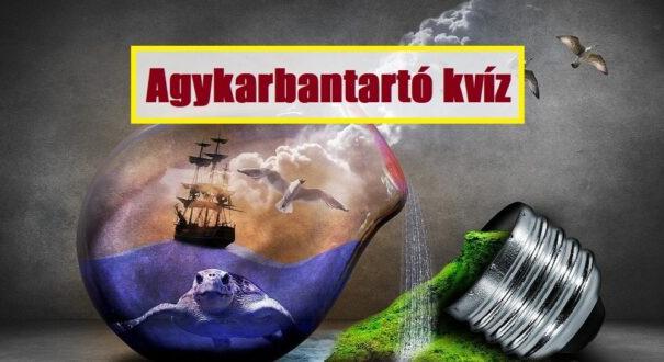 Agykarbantartó kvíz: Jöhet egy kis elmebajnokság? (929)