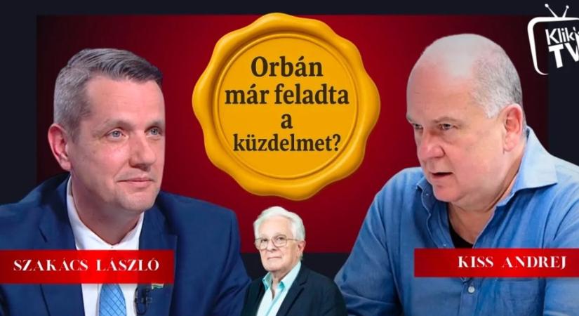 Orbán minden megnyilvánulásából látszik a fásultság