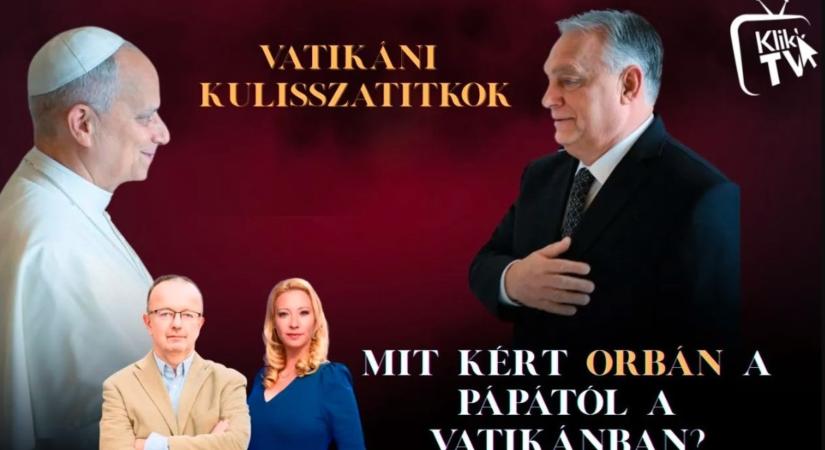 Mit kért Orbán a pápától a Vatikánban?