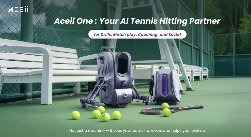 Már nemcsak az asszisztensünk és a takarítónk, a teniszedzőnk is lehet egy robot – így forradalmasítanák a sportágat