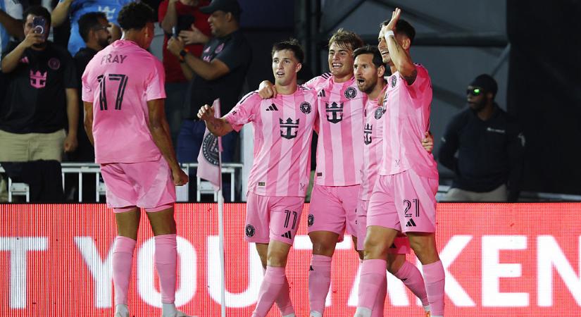 MLS: az Inter Miami kiütéses győzelemmel jutott tovább a rájátszásban – videóval