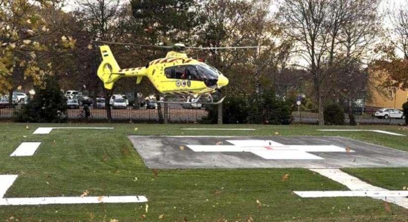 Hősies mentés az ajkai erőműben: életveszélyben, nyolc méter magasan feküdt a sérült - fotók