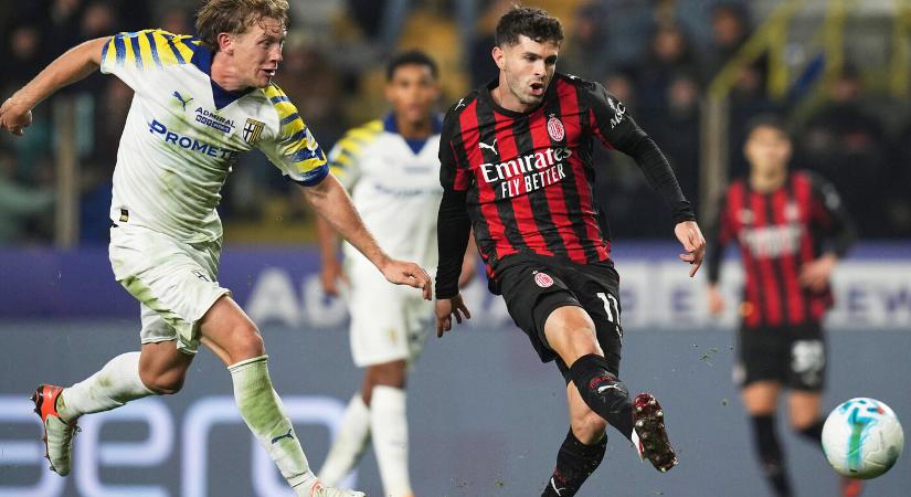 Serie A – Nem bírt a Parmával a vendég AC Milan