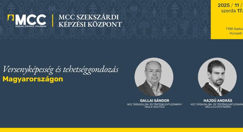 Olyan programot szervezett az MCC, amelyet nem érdemes kihagyni