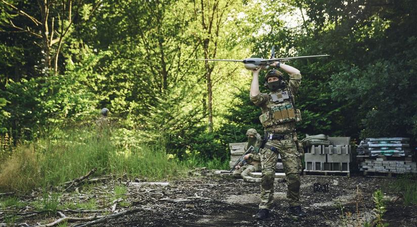 Brit katonák védik Belgium légterét az orosz drónfenyegetés után