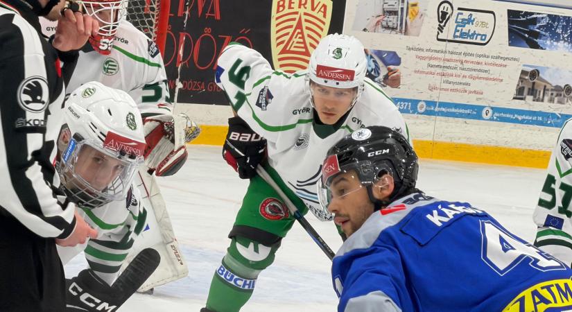 Kemény rangadó várt Jászberényben az UNI GYŐR ETO hokicsapatára
