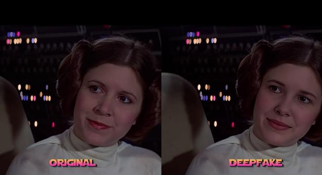 CGI mesterfokon: Millie Bobby Brown mint Leia hercegnő és Sebastian Stan mint Luke Skywalker