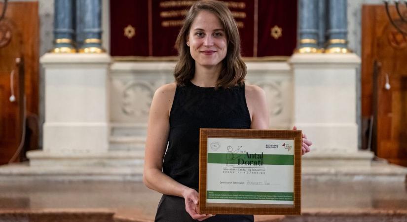 Nemzetközi karmesterverseny legjobb magyar indulója lett a Széchenyi Egyetem hallgatója