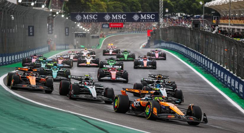 Verstappen csak a bokszutcából rajtol – így néz ki a São Pauló-i Nagydíj rajtrácsa