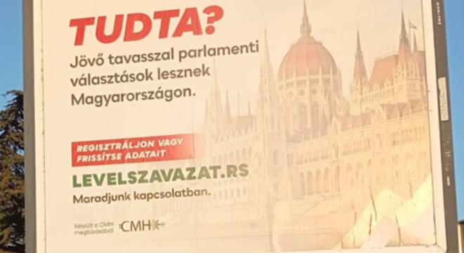 Magyar 2026. tavasz van Szerbiában