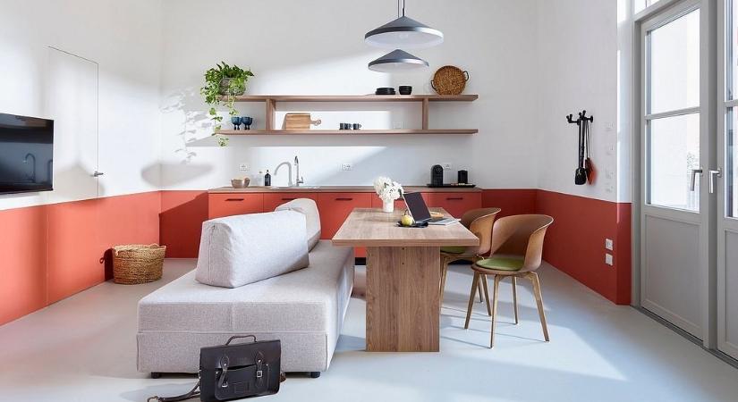 Ezek a kis lakások egy régi gyárépületben születtek újjá nem mindenapi formában