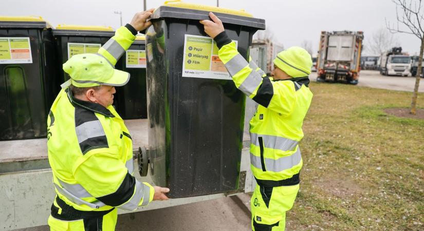 Újabb településeken lehet hozzájutni a szelektív kukákhoz Győr-Moson-Sopronban