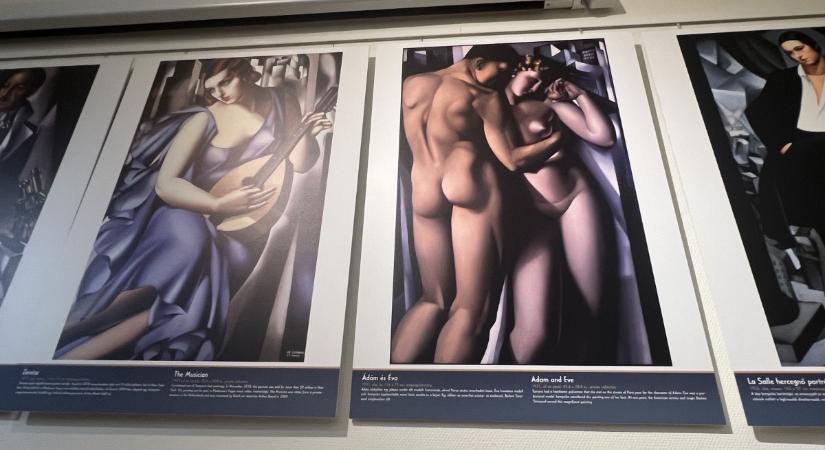 Madonna és Barbra Streisand is rajong érte – Tamara Łempicka műveiből nyílt kiállítás Debrecenben