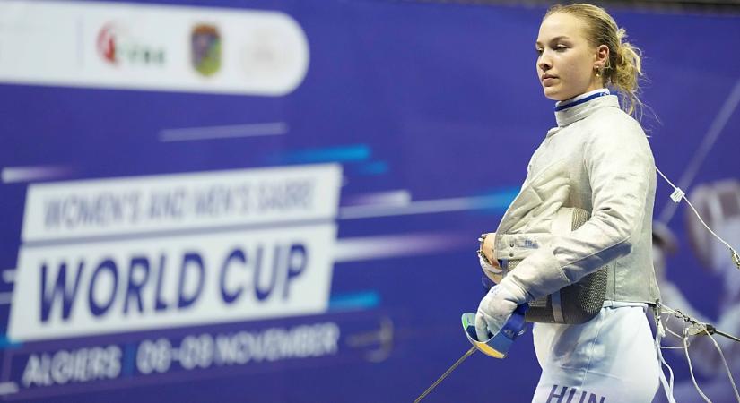 Vívó-vk: csapatban is ezüstérmet szerzett Battai Sugár Algírban