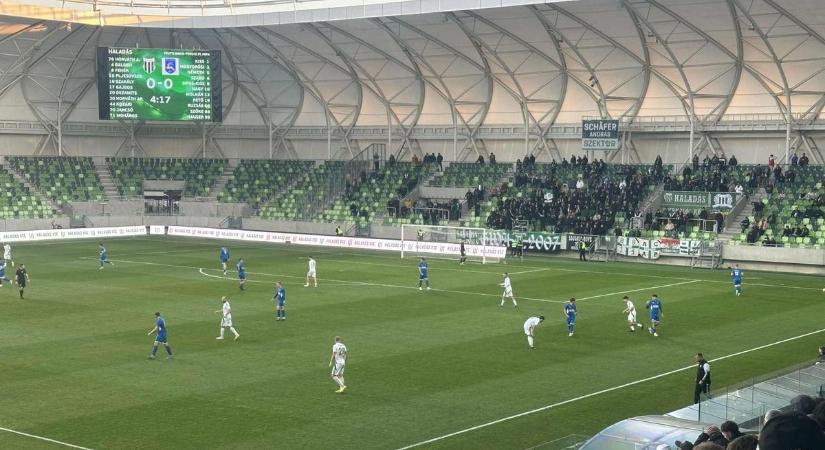 Megérdemelten győzte le a Haladás a Perutz FC-t