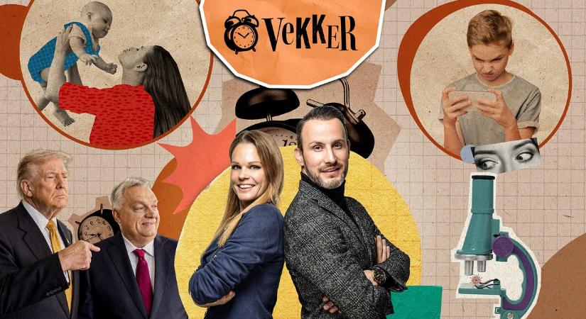 Ha HÉTFŐ, akkor ismét vár a VEKKER – Újra itt a MANDINER reggeli műsora GYÜRKY ENIKŐVEL és SZABÓ ANDRÁS CSUTIVAL