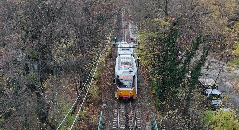 Rendhagyó próbajárat közlekedett a fogaskerekű vonalán