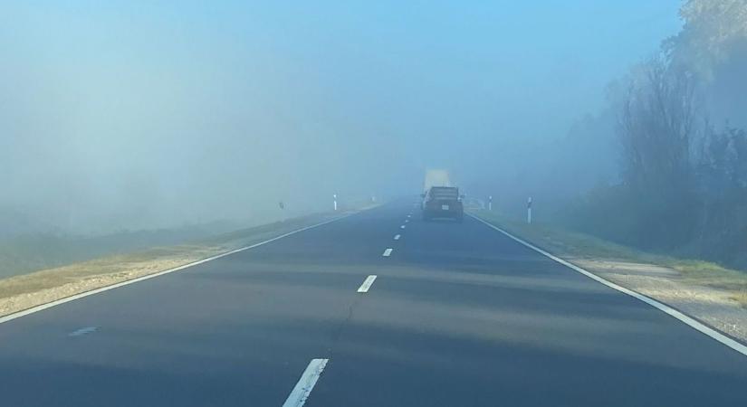 Sűrű köddel indul a hét a Jászkunságban