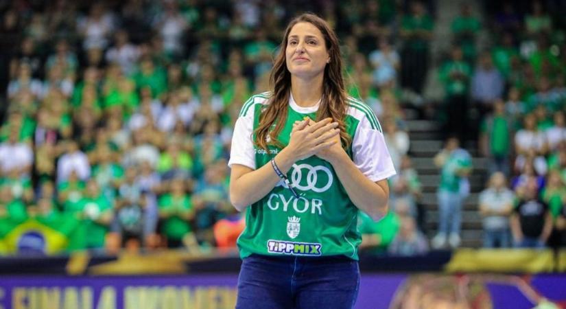 Marhapörkölt és hóesés - Eduarda Amorim vallott a nehéz győri kezdetről - videó