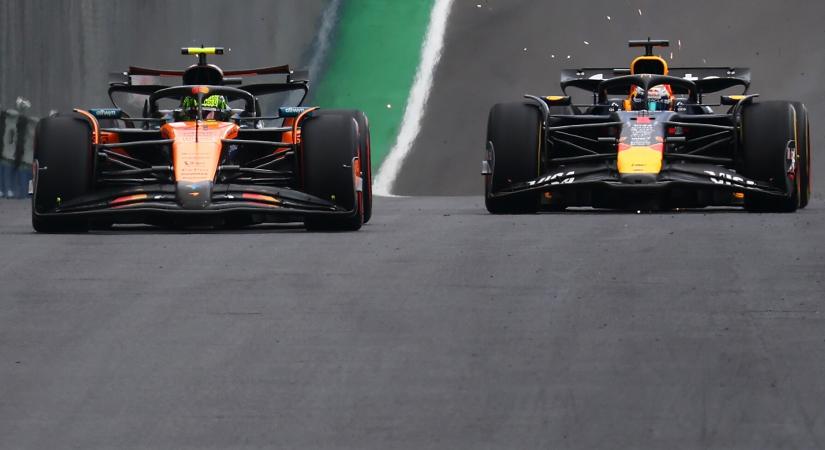 Verstappen a bokszból is dobogós, McLarent vert Brazíliában