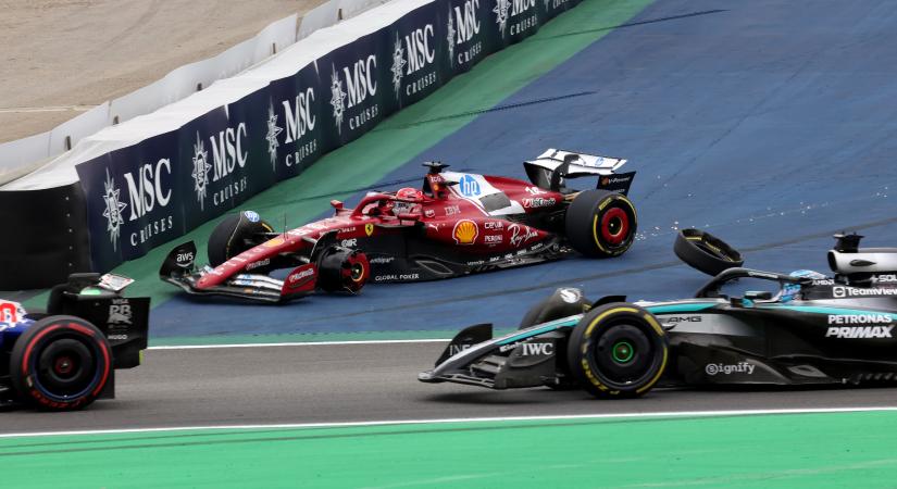 Leclerc szerint nem csak Piastri hibázott a kiesésekor