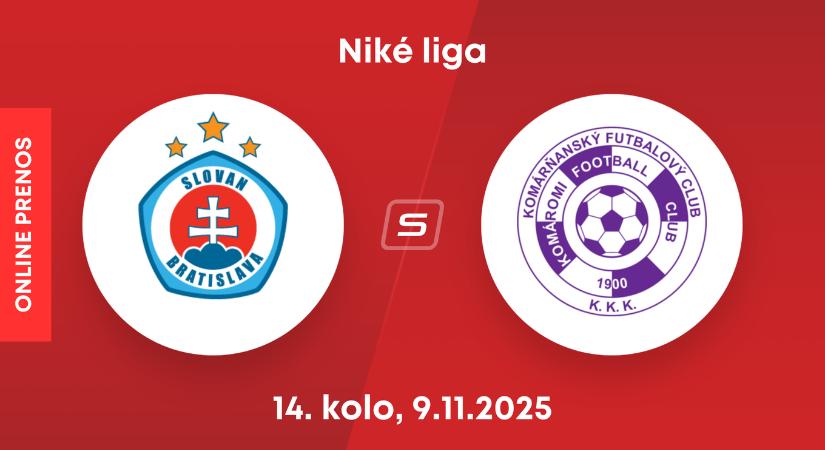 Ötgólos mérkőzésen győzött a Slovan a Komáromi FC ellen