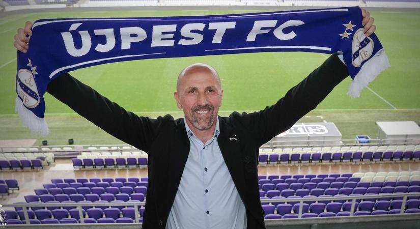 Az Újpest edzőjének állásába került az ETO gálázása