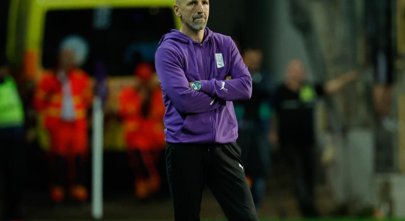 NB I – Kirúgták az Újpest vezetőedzőjét
