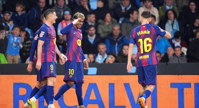 Lewandowski mesterhármast lőtt, Yamal is betalált, nyert a Barcelona a bajnokságban