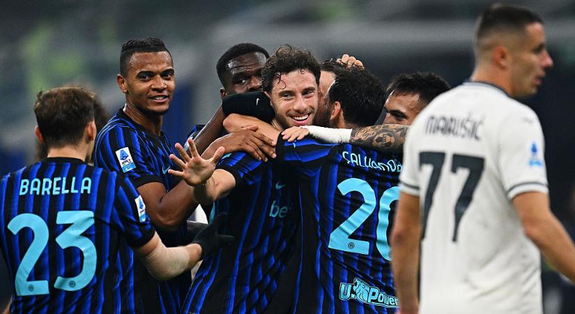 Serie A: az Inter magabiztos győzelemmel múlta felül a Laziót a San Siróban – videóval
