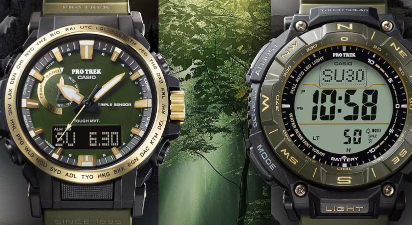 Ennyibe fognak kerülni a gyönyörű Casio Pro Trek retró órák