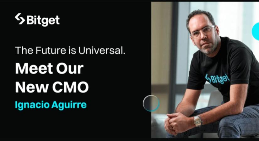 Új lendület a Bitgetnél: Ignacio Aguirre Franco lett a vállalat globális marketingigazgatója (CMO)