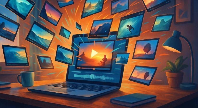 Dinamikus videó készítése saját felvételekből, egy mozdulattal