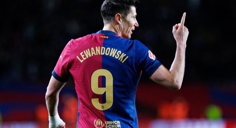 Videón Lewandowski szenzációs mesterhármasa a Celta Vigo ellen