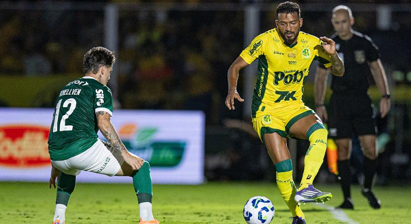 Campeonato Brasileiro: Vitor Roque ollózása ellenére kikapott a Palmeiras a meglepetéscsapattól – videóval