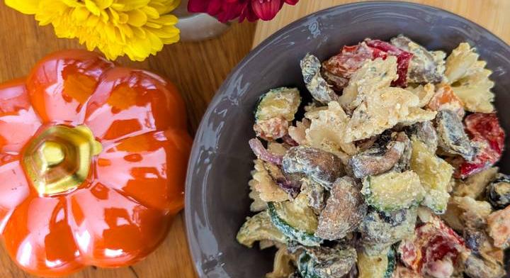 Laktató, ízletes őszi tésztasaláta: tökéletes, könnyed vacsora